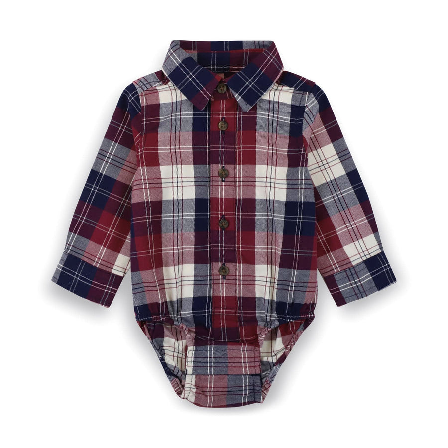 Long Sleeve Button Down Bodysuit