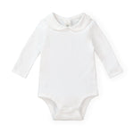 Organic Peter Pan Collar Bodysuit