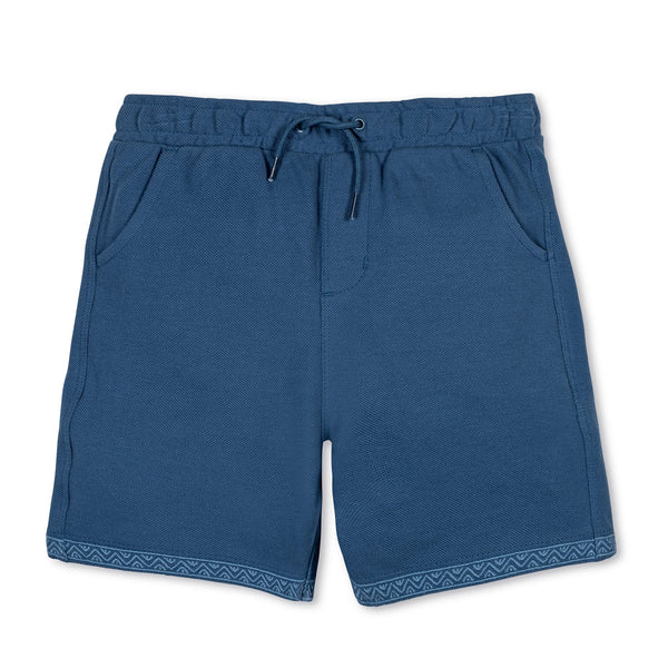 Organic Pique Pull-On Short