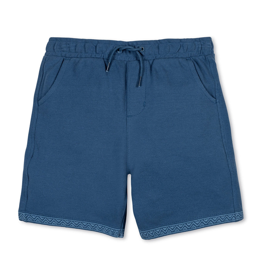 Organic Pique Pull-On Short