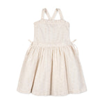 Organic Ruffle Edge Eyelet Dress