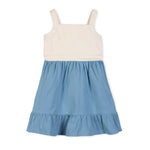 Organic Knit Tank Sundress with Flounce