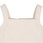 Organic Knit Tank Sundress with Flounce