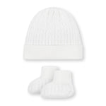 Organic Cable Knit 3-Piece Boxed Gift Set