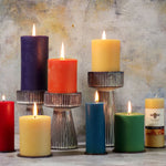 Pure Beeswax Pillar Candles